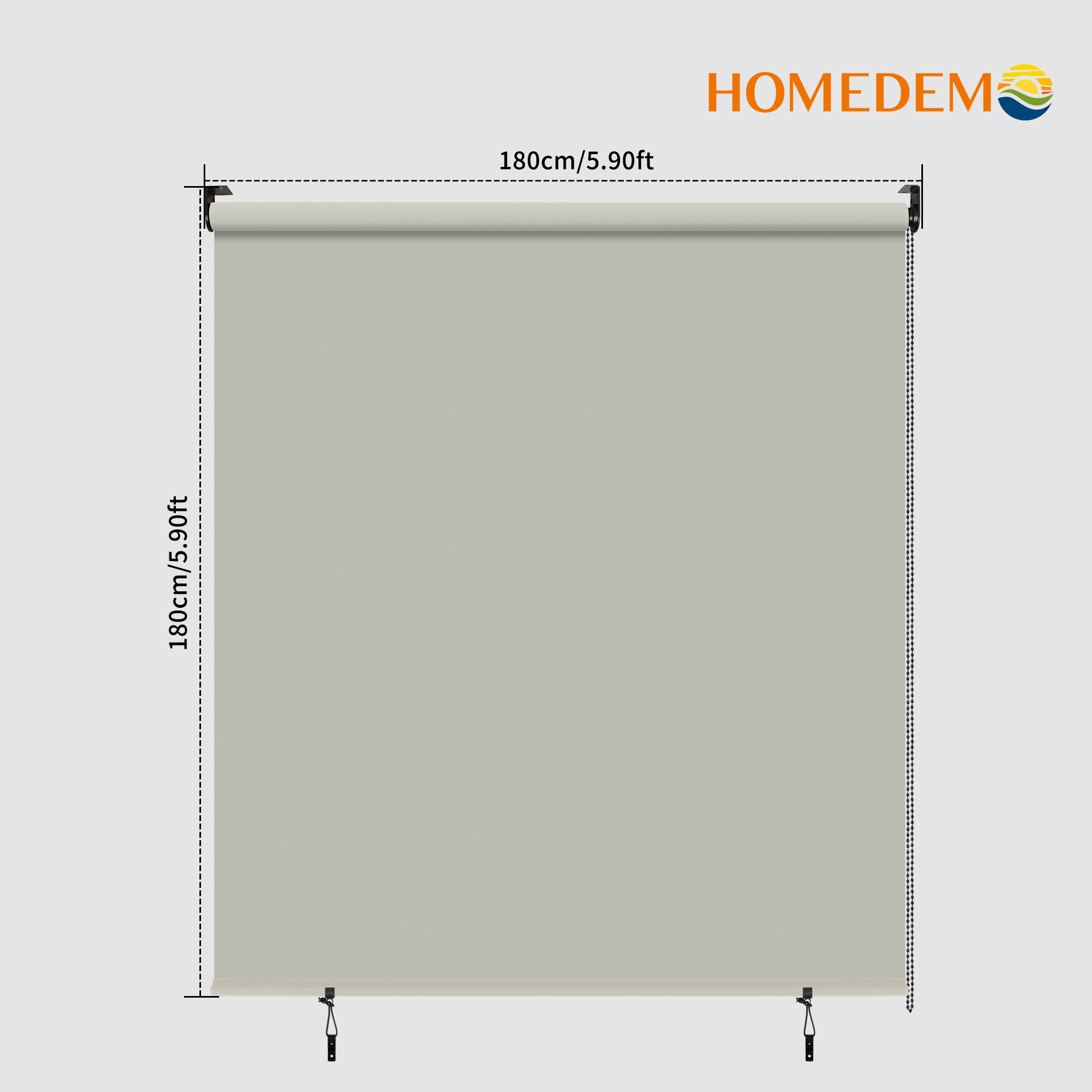 Außenrollo Senkrechtmarkise