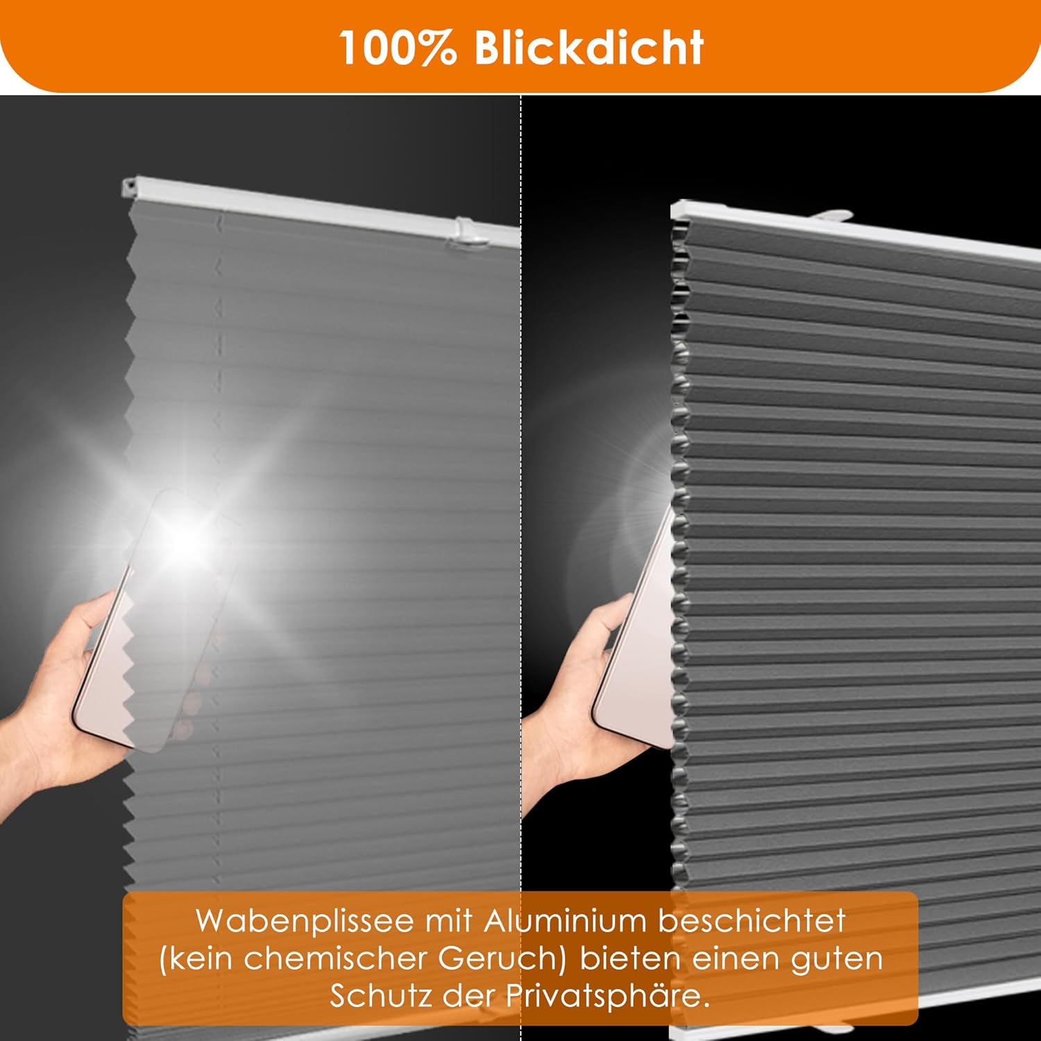 HOMEDEMO Wabenplissee Plissee