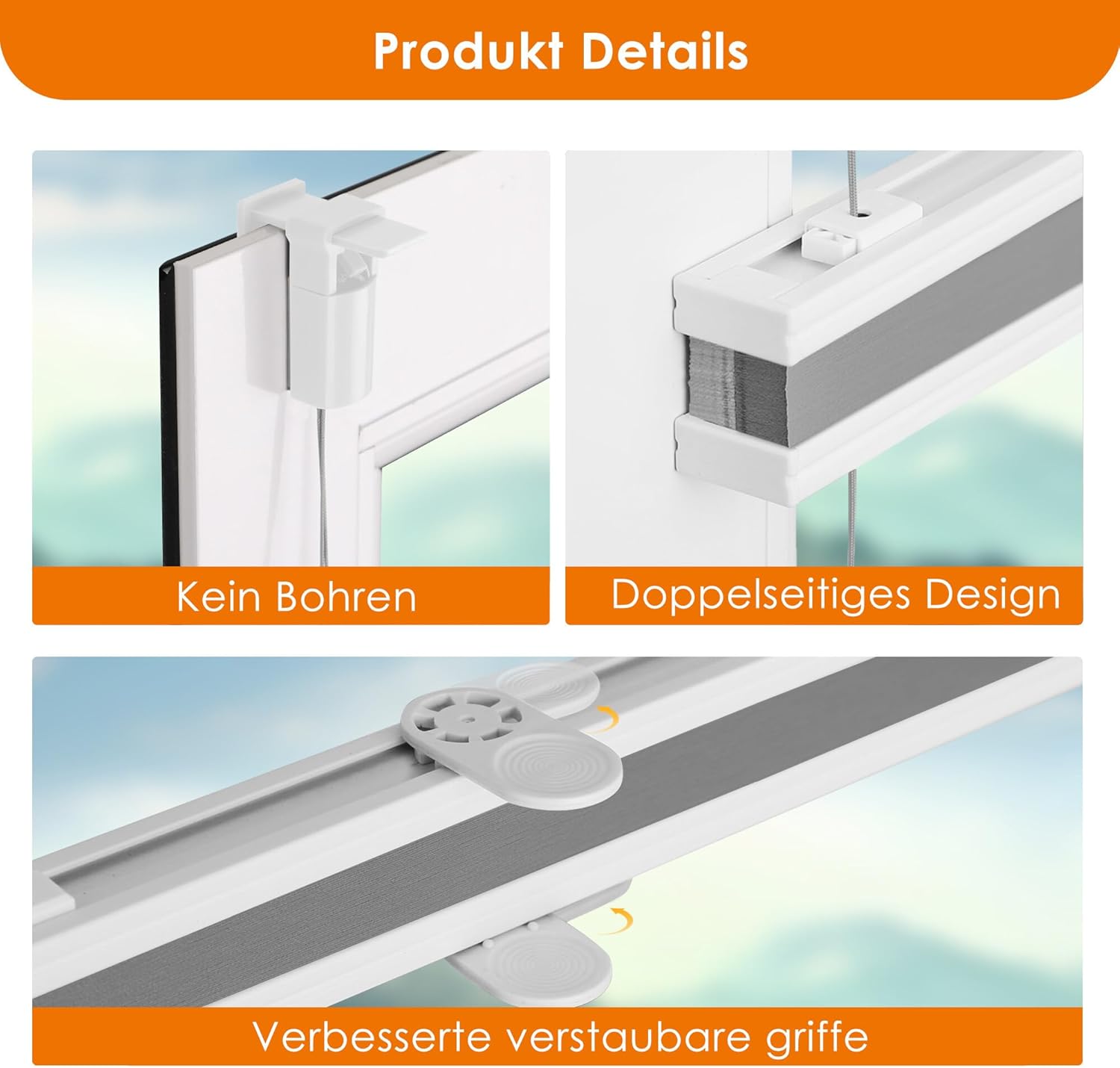 HOMEDEMO Wabenplissee Plissee