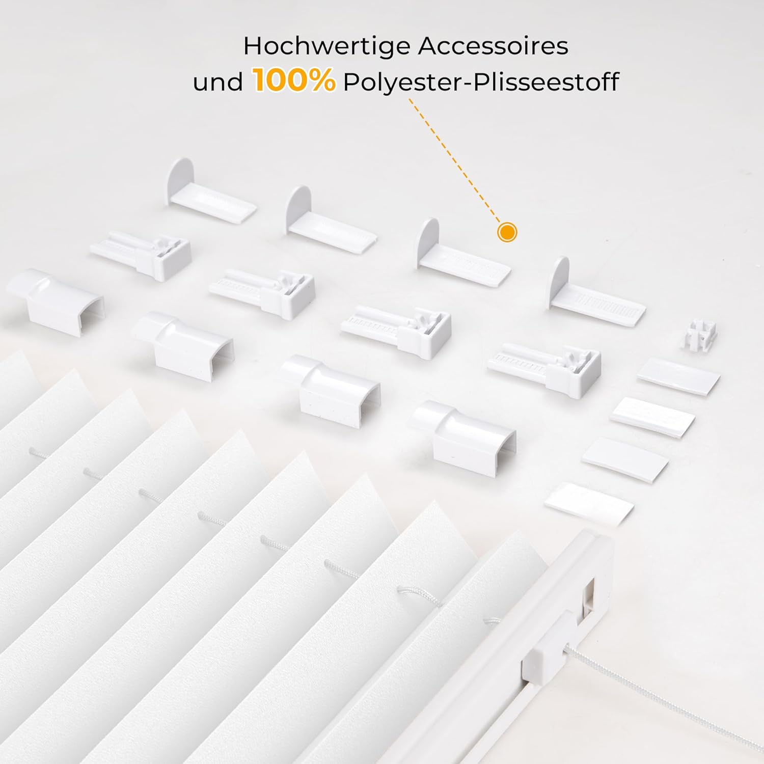 HOMEDEMO Plissee Klemmfix
