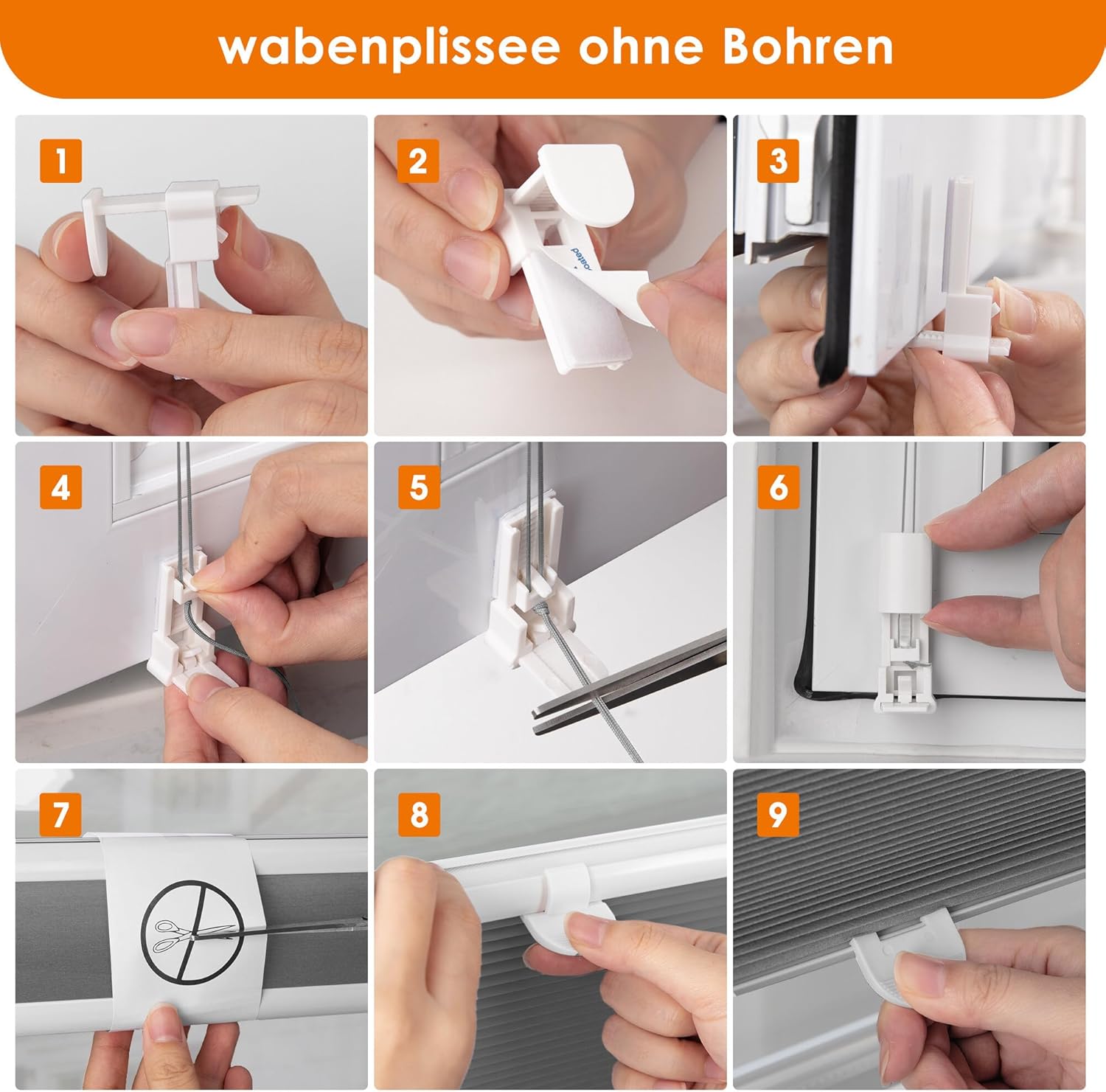 HOMEDEMO Wabenplissee Plissee
