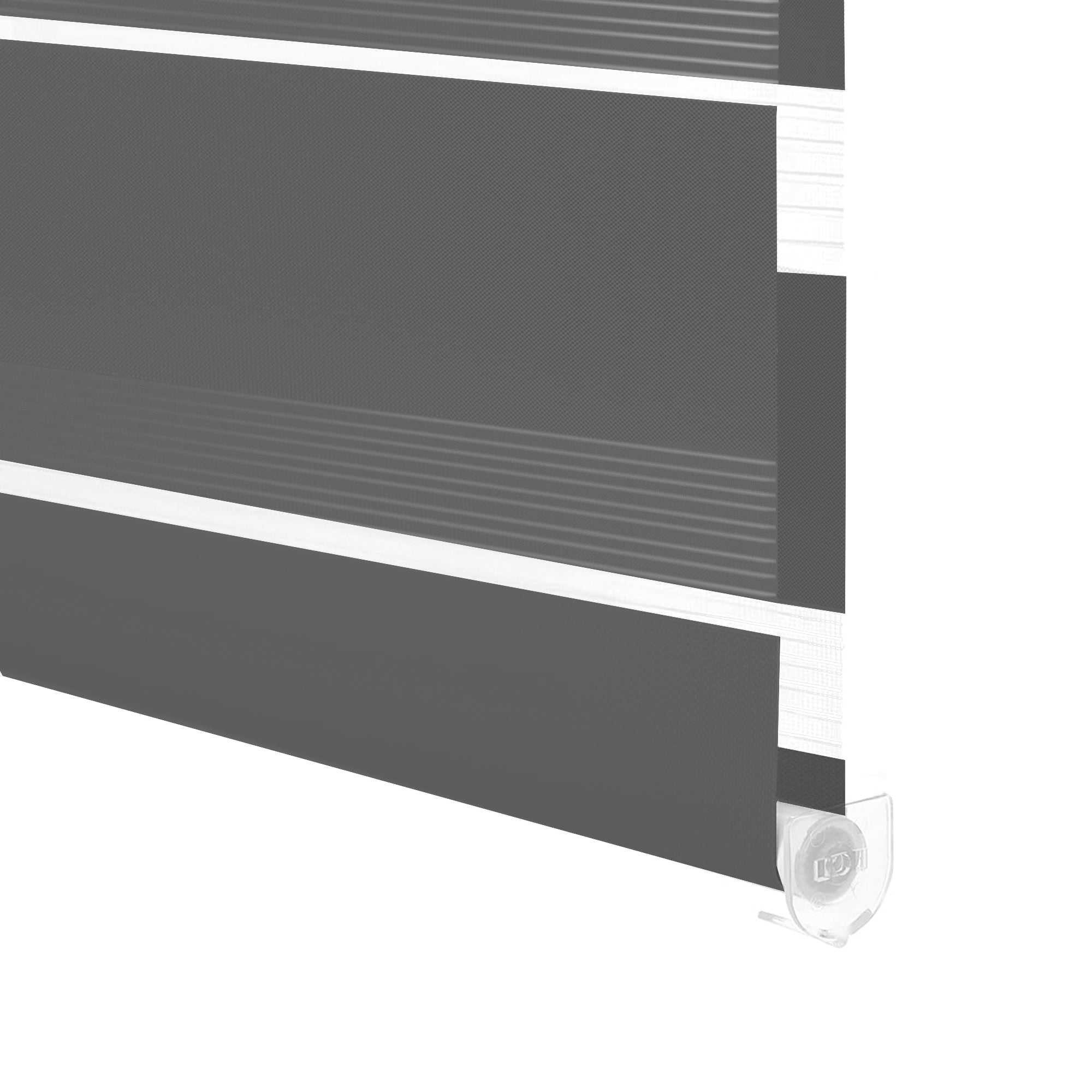 HOMEDEMO Doppelrollo Klemmfix