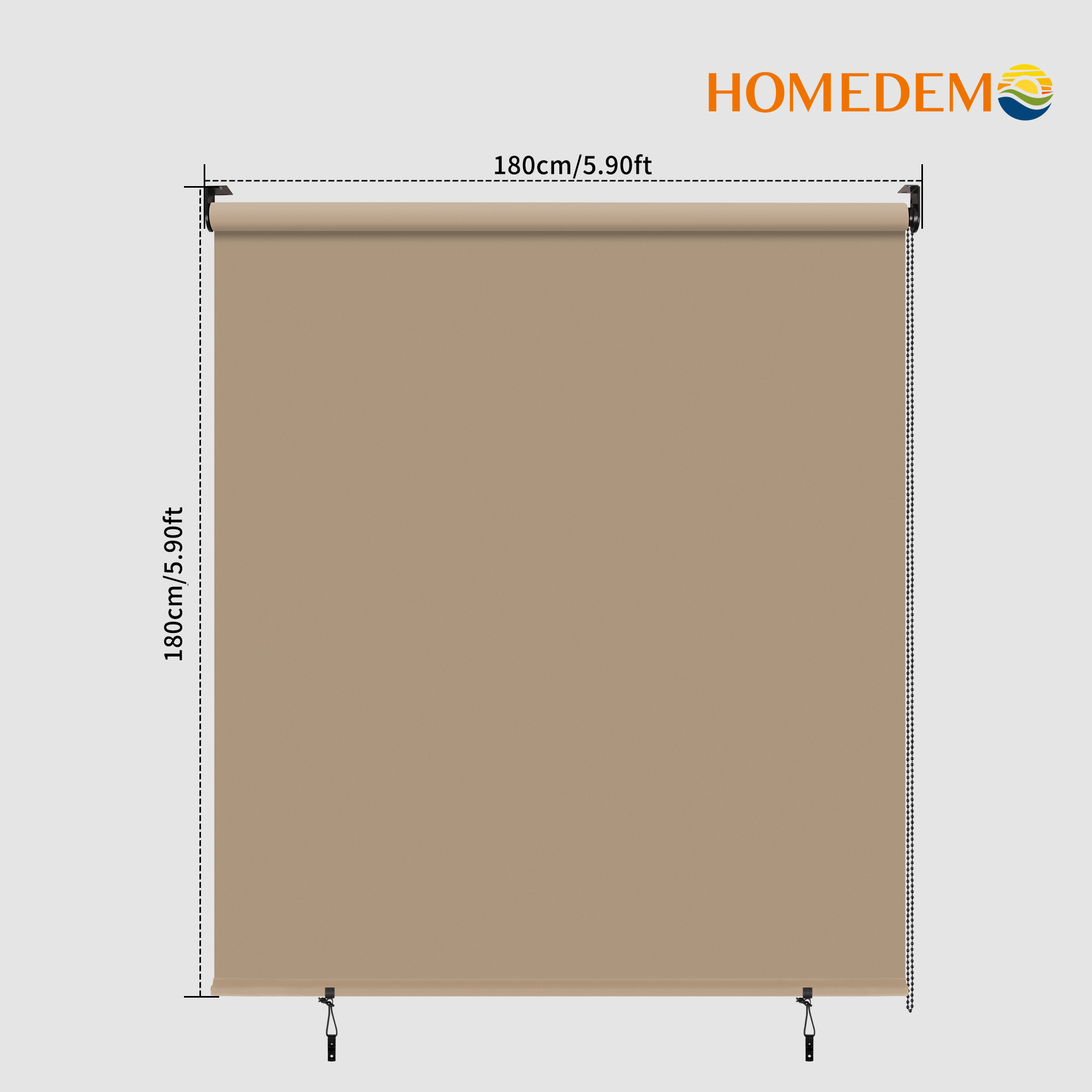 Außenrollo Senkrechtmarkise