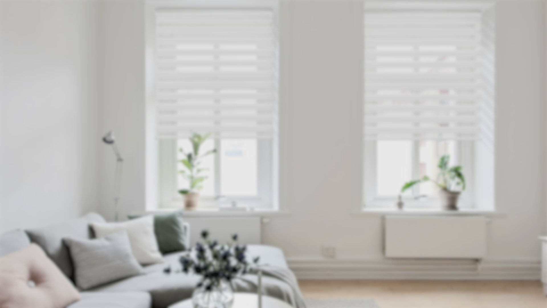 HOMEDEMO Doppelrollo Klemmfix