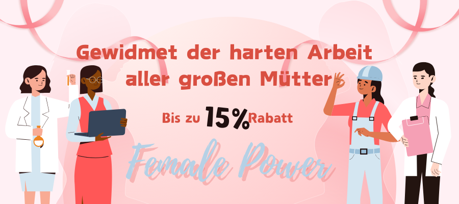 Doppeltes Feiern im Mai: 15 % Rabatt auf alle Homedemo-Sonnenschutzprodukte zum Tag der Arbeit & Muttertag!
