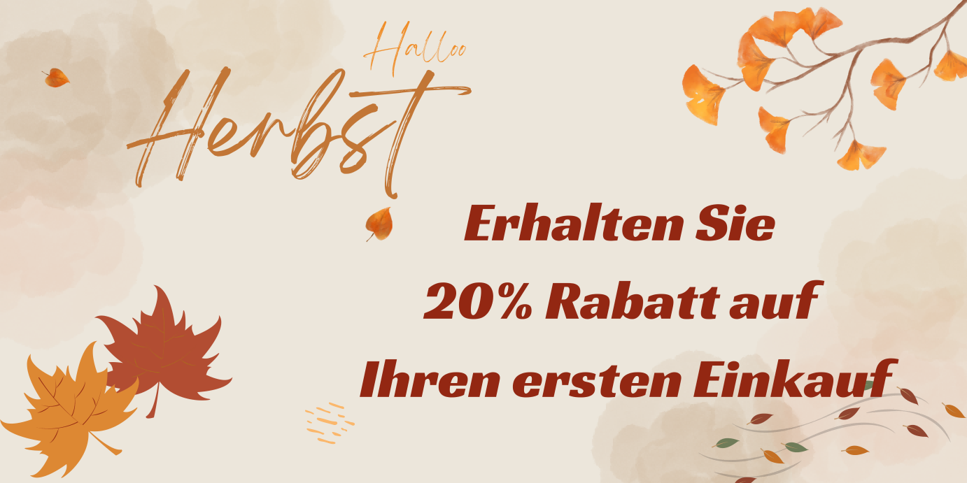 Herbstaktion: Bis zu 20 % Rabatt auf Homedemo Sonnenschutzprodukte!