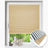 HOMEDEMO Plissee ohne Bohren verdunkelung, Thermo Plisseerollo Klemmfix, Hellbeige