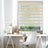 HOMEDEMO Doppelrollo Klemmfix ohne Bohren & mit Bohren, Rollos für Fenster und Tür,Leinen-grau,Weiss-grau-grün,Grün,Leinen