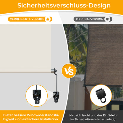Außenrollo Senkrechtmarkise