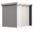 HOMEDEMO Verdunklungsrollo ohne Bohren，Dunkelgrau，Hellblau，Dunkelblau