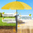 HOMEDEMO Sonnenschirm Strandschirm mit Bodenhülse, Gartenschirm Marktschirm