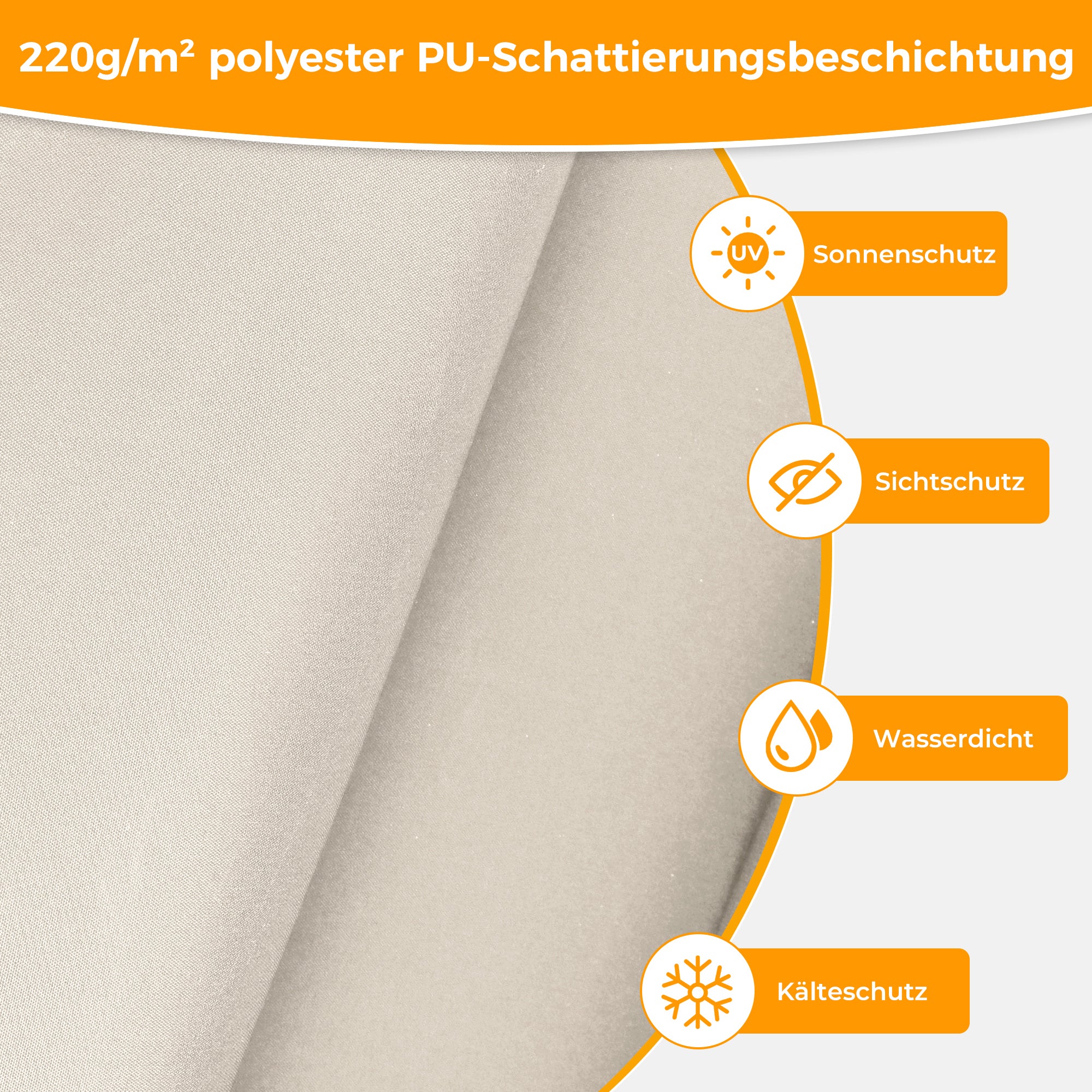 Außenrollo Senkrechtmarkise