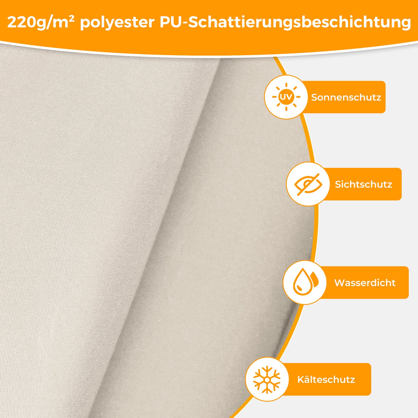 Außenrollo Senkrechtmarkise