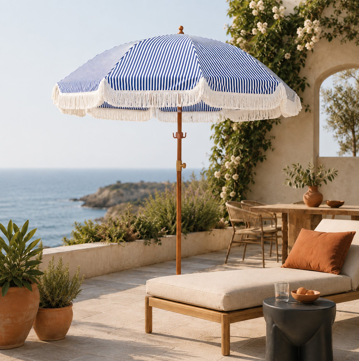 HOMEDEMO Sonnenschirm Strandschirm Funktioneller Reise Sonnenschirm