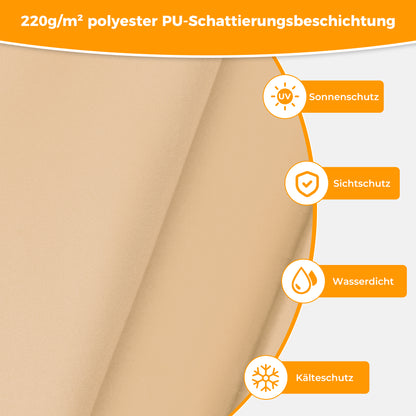 Senkrechtmarkise für den Außenbereich Schnur-Rollo