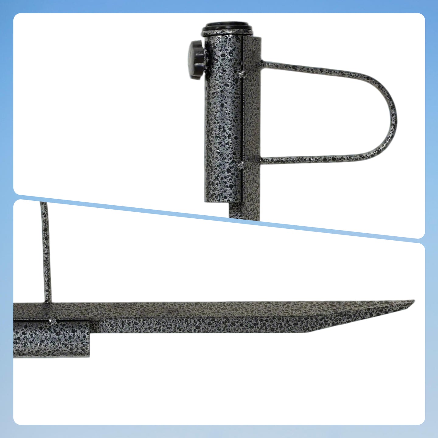 HOMEDEMO Stabiler Rasendorn für Sonnenschirme Ø22–32mm