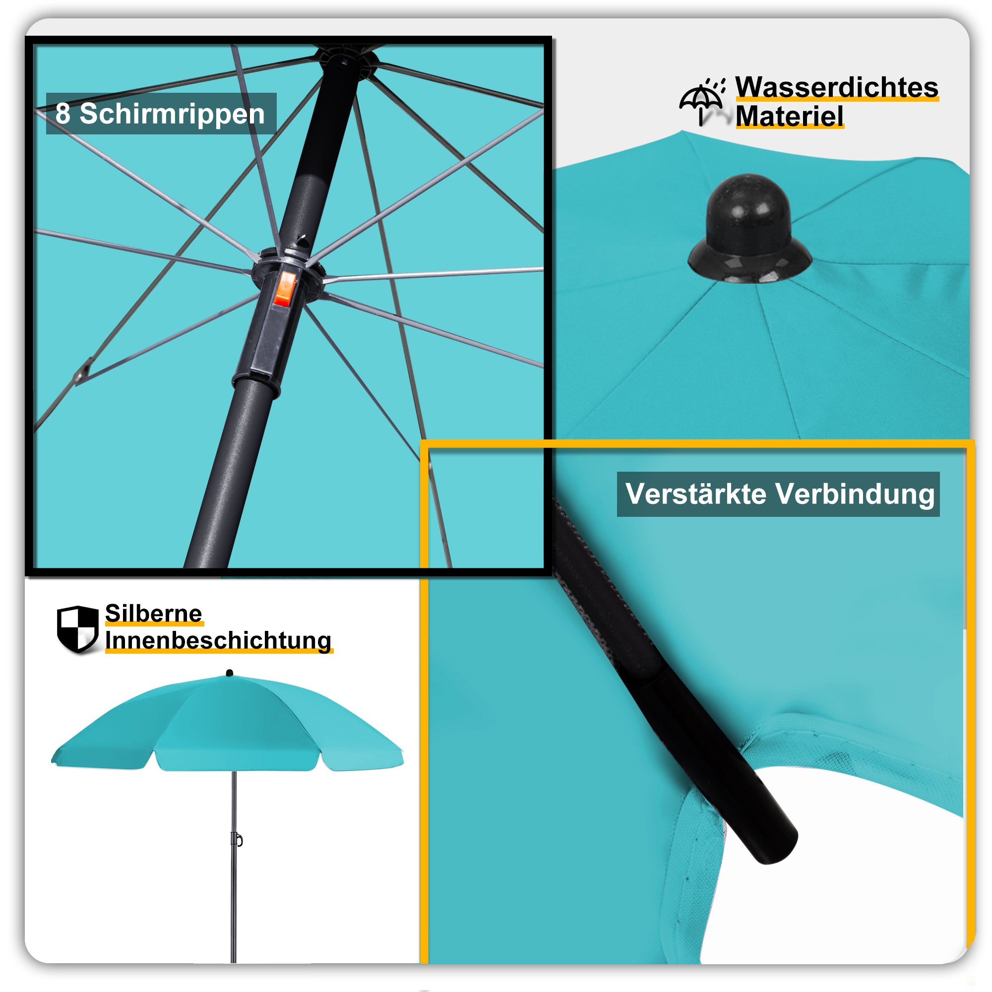 Homedemo Kleiner Strandschirm