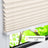 Plissee ohne Bohren-Beige