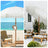 HOMEDEMO Funktioneller Reise Sonnenschirm