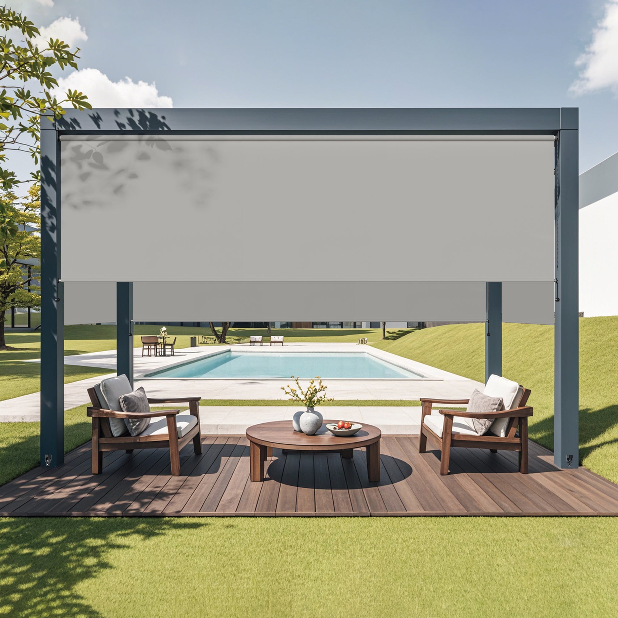 HOMEDEMO Außenrollo Senkrechtmarkise