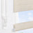 HOMEDEMO Doppelrollo Klemmfix ohne Bohren & mit Bohren, Rollos für Fenster und Tür,Leinen-grau,Weiss-grau-grün,Grün,Leinen