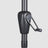 Enlarged black pole and black rocker.