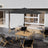 HOMEDEMO Rechteckiger Aluminium Gartenschirm