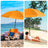 HOMEDEMO Sonnenschirm Strandschirm mit Bodenhülse, Gartenschirm Marktschirm,UV50+
