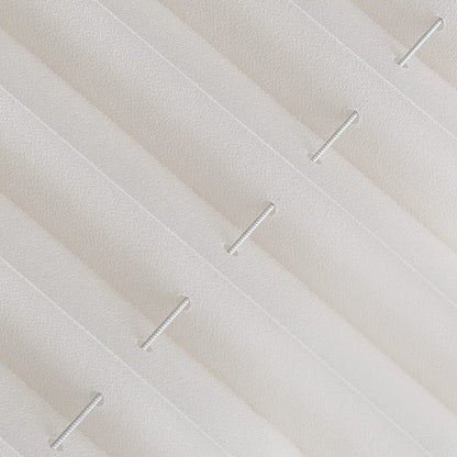 HOMEDEMO Plissee Klemmfix-Beige