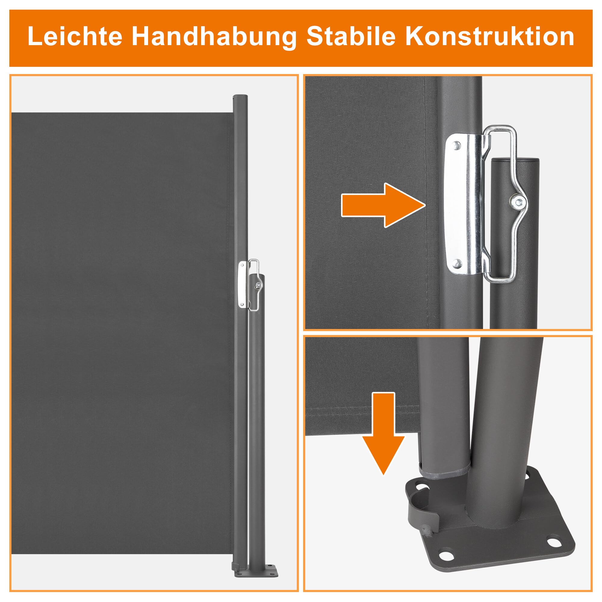 Ausziehbar Seitenmarkise