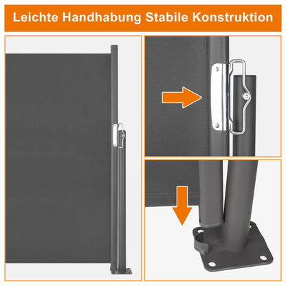 Ausziehbar Seitenmarkise