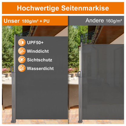 Ausziehbar Seitenmarkise