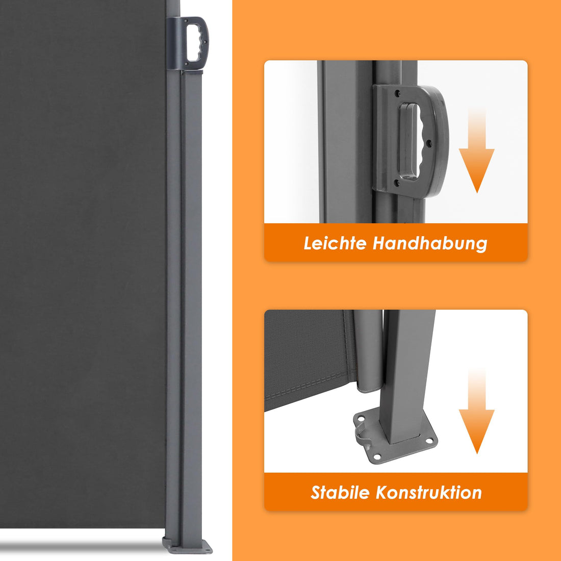 Ausziehbar Seitenmarkise