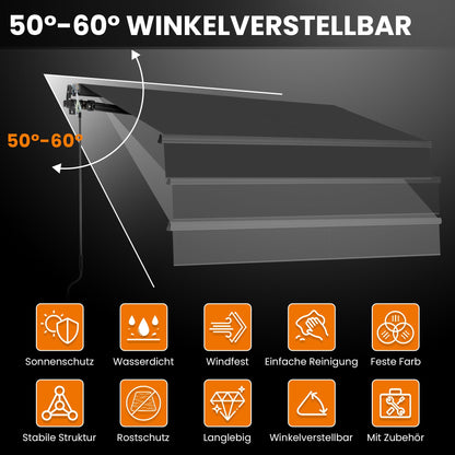 Elektrische Gelenkarmmarkise