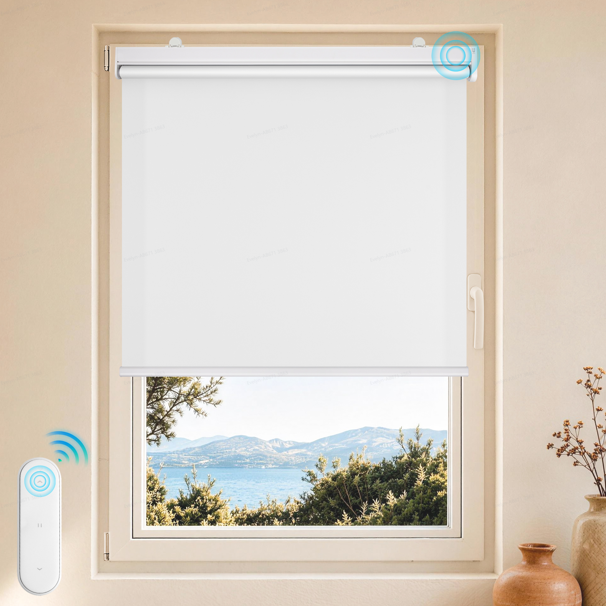 HOMEDEMO M100 Elektrisches Verdunkelungsrollo